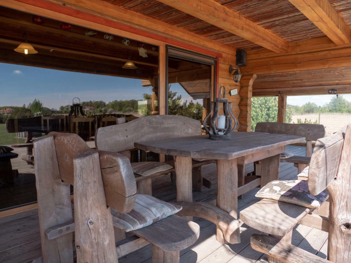 Villa Privatus Rastinis Namas Su Pirtimi Deckiai Exterior foto